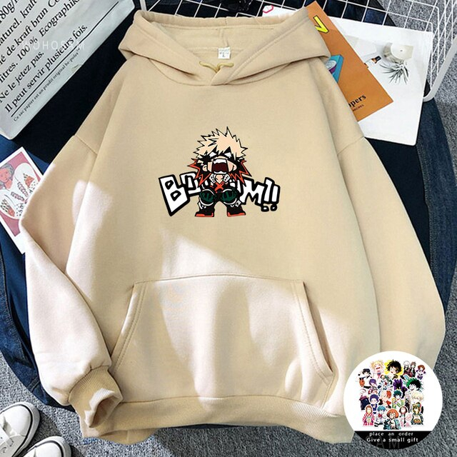 HOODIE PREMIUM ANIME BOKU NO HERO ACADEMIA BAKUGO CHIBI BAKUGOU