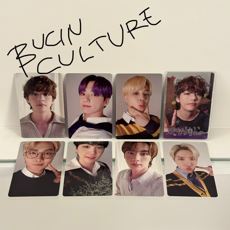 Deco Kit Set - BTS Photocard & Polaroid | RM Namjoon / Jin / Suga yoongi / Jhope Hobi / Jimin / V / 