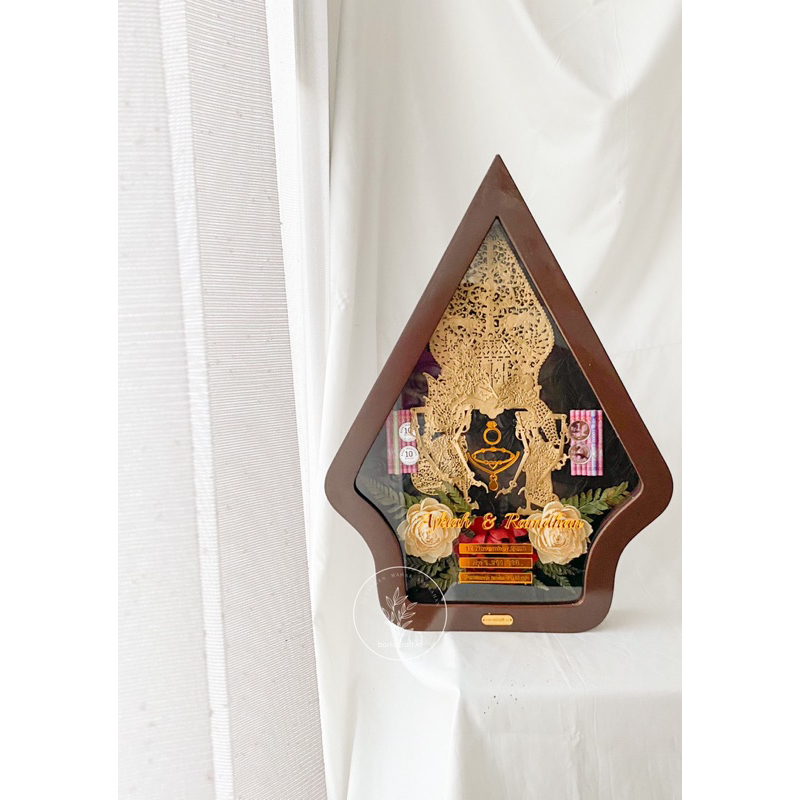 Mahar Frame Mahar Gunungan Wayang Rama Shinta | Mahar frame murah | Barracratfid