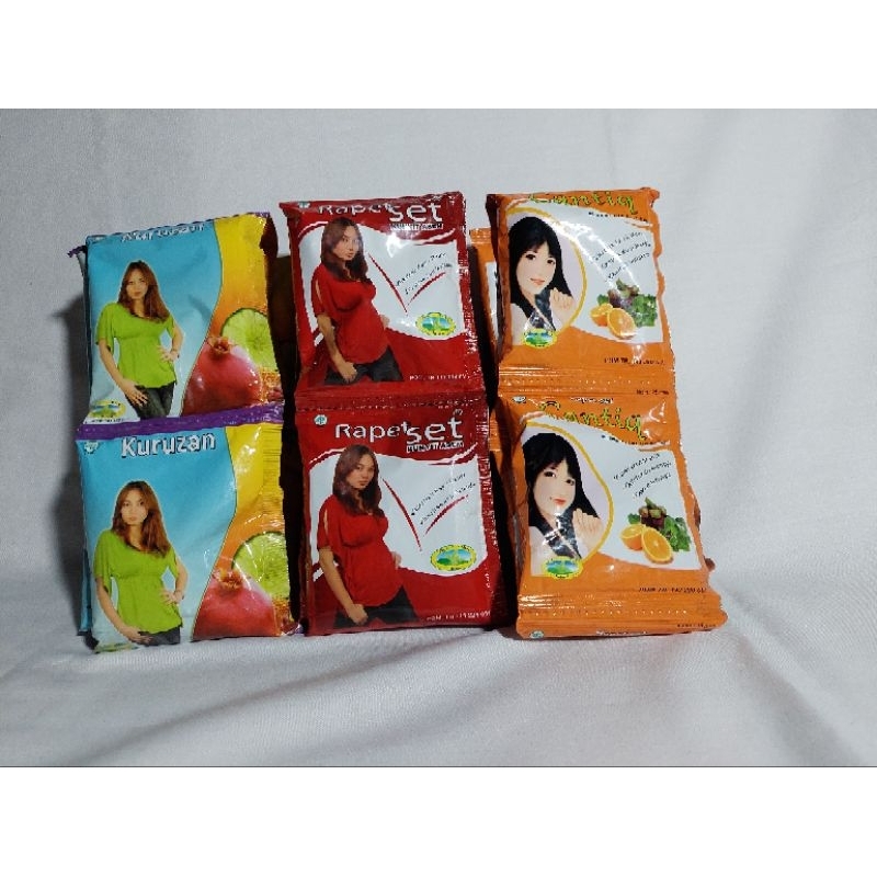 

rentengan iboe minuman pelangsing original harga 1 sachet