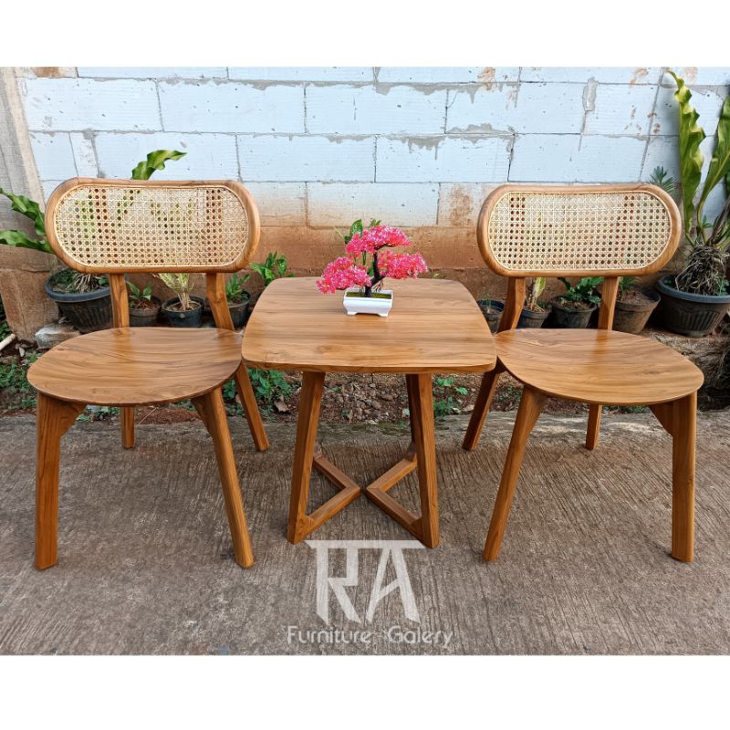 KURSI TERAS & MEJA TERAS KAYU JATI