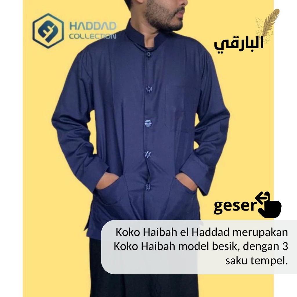 Koko Haibah Elhaddad [ Varian Warna Part 2 ] Elhadad El Haddad El hadad Alhaddad Alhadad Al Haddad A