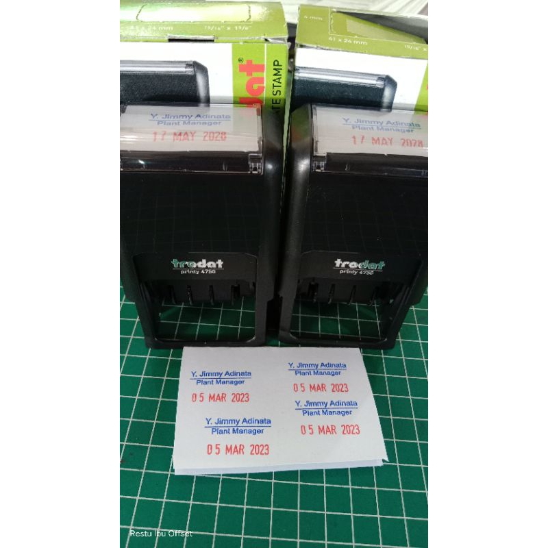 

STEMPEL TRODAT TANGGAL 4750