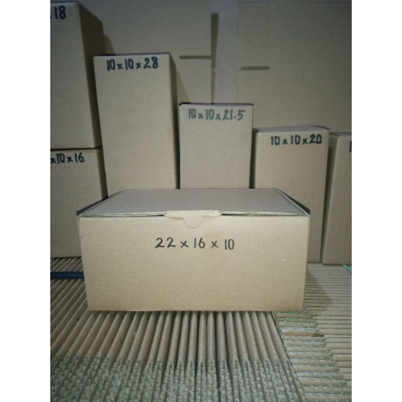 

kardus 22x16x10 cm diecut kuncian