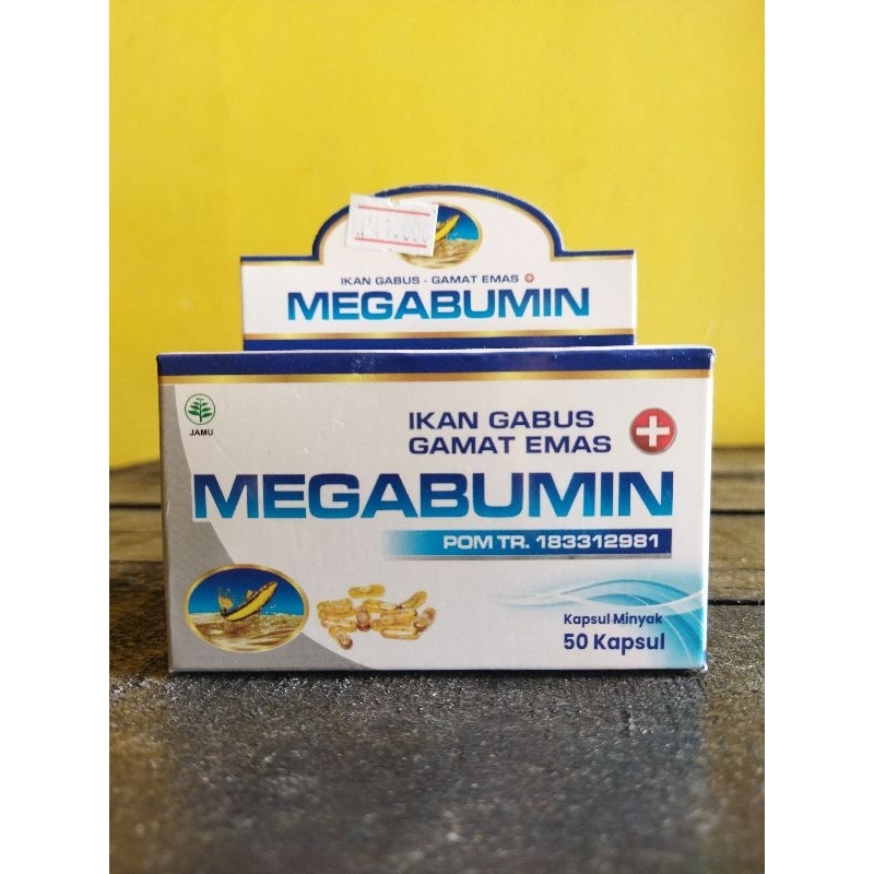 MEGABUMIN KAPSUL IKAN GABUS