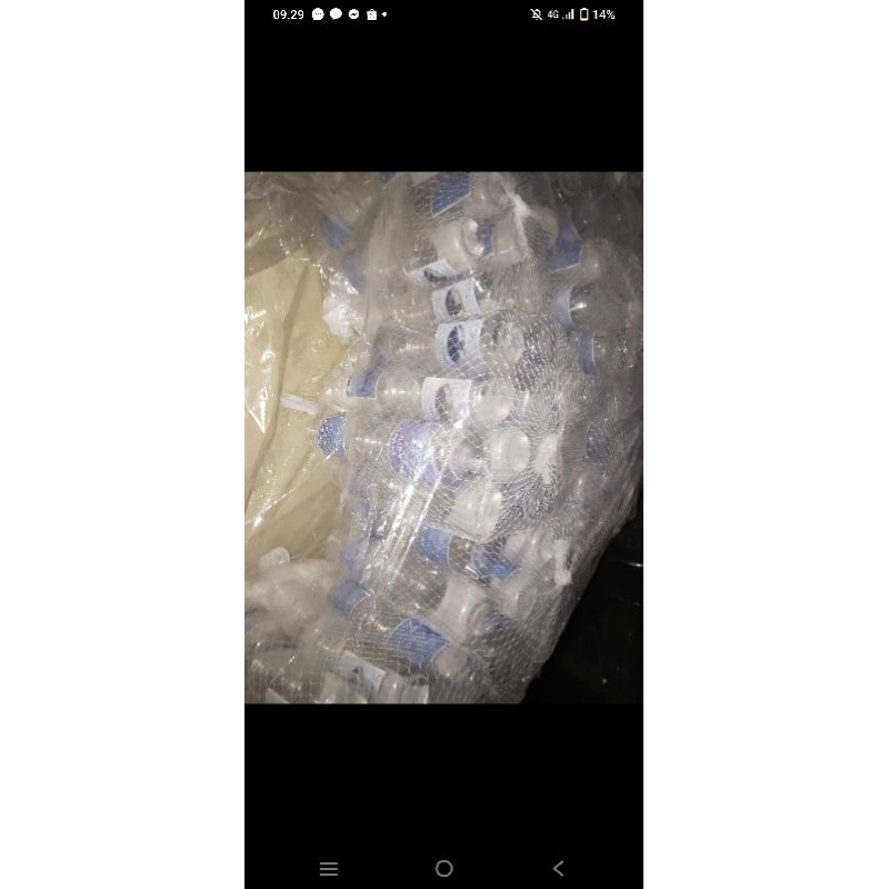 

botol kosong air zam zam 80 ml