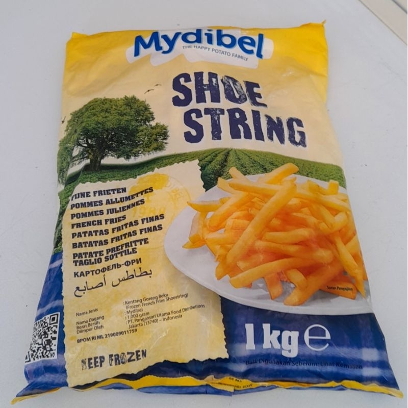 

Mydibel Shoe string kentang goreng/ french fries 1 kg