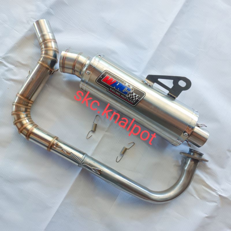 kenalpot racing wrc balap samlong cobra inlet 38 PNP all matic beat Mio Scoopy Genio Vario NMAX aero