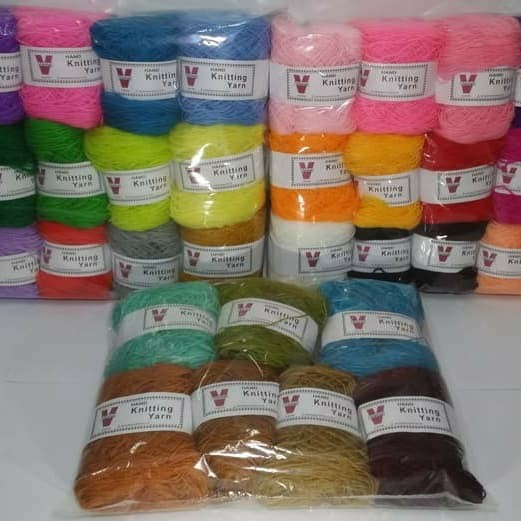 Benang Wol Gulungan Besar