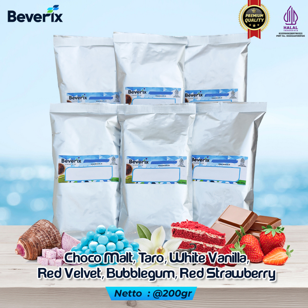 

Jual Paket Usaha Es Coklat Nyoklat Kentel Sultan 2 Bubuk Minuman Premium Kemasan 200 gram Beverix Powder Drink