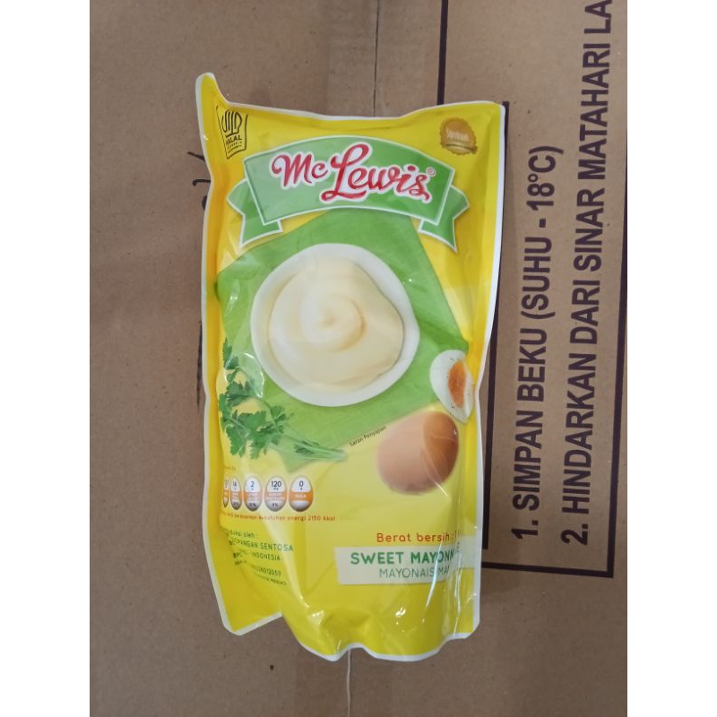 

mc lewis mayo manis 1kg pouch