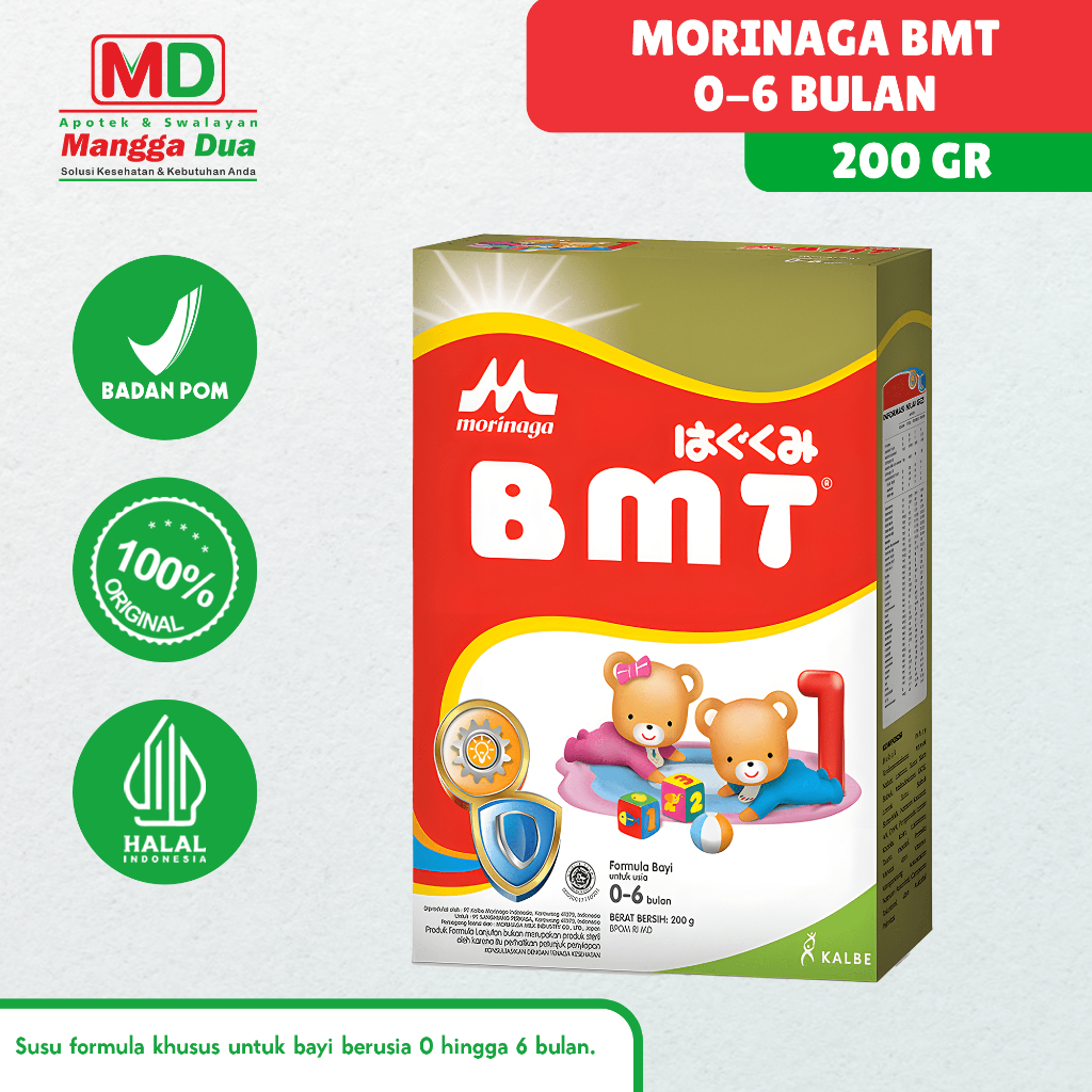 SUSU FORMULA MORINAGA BMT 200gr