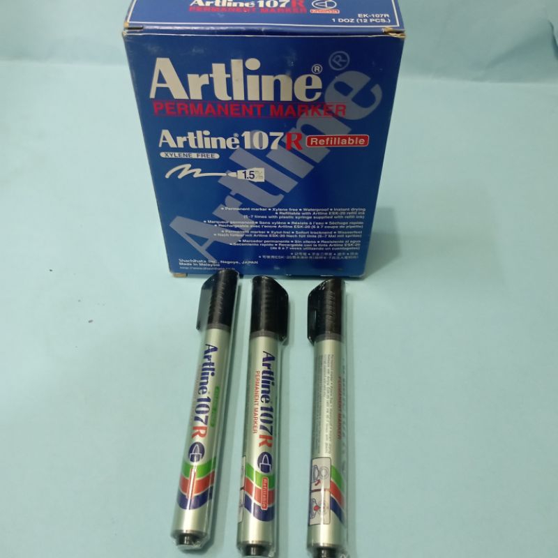 

SPIDOL ARTLINE 107R PERMANEN MARKER 1,5mm hitam / pcs