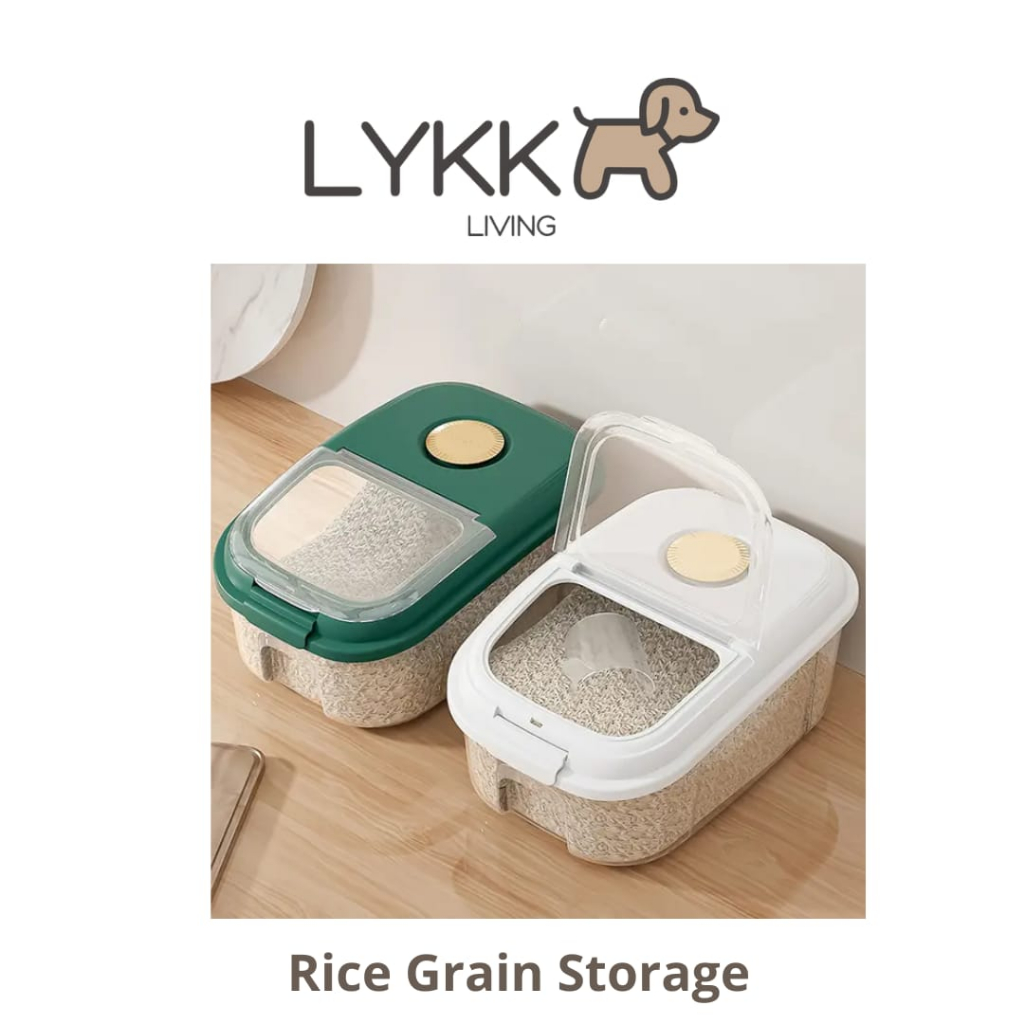 KAIRI Tempat Kotak Penyimpanan Beras Tepung Kacang - Rice Grain Storage - Tempat Penyimpanan Beras S