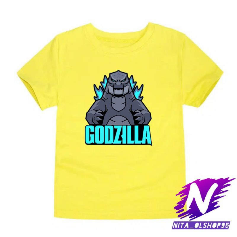 baju anak kaos anak godzilla kaos godzilla vs kong