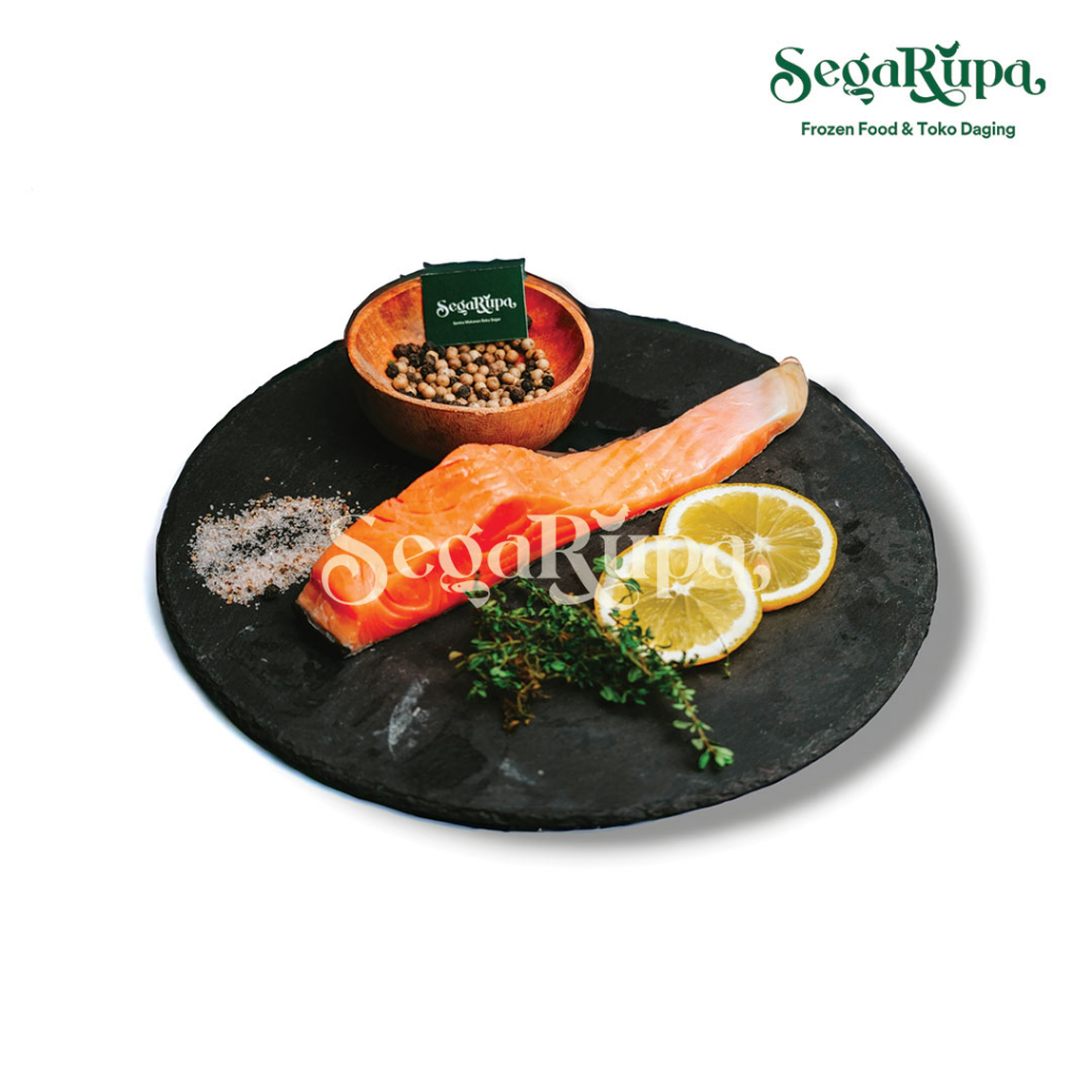 

IKAN SALMON SINGLE CUT 100gr - SEGARUPA FROZEN FOOD & TOKO DAGING