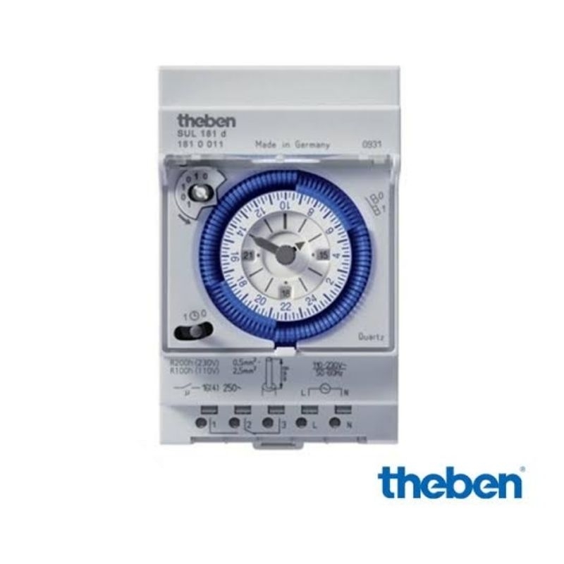 Timer Analog Manual THEBEN SUL 181d | Panel Otomatis