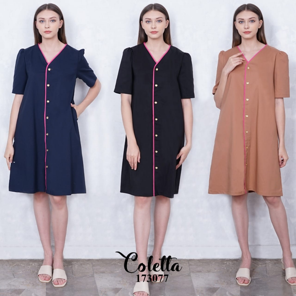 Dress Wanita Katun Coletta 173077