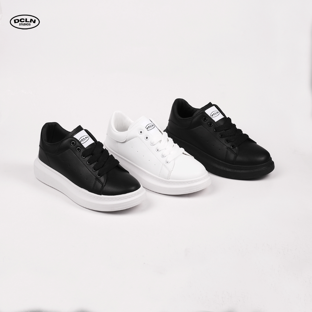 Declan Sneakers Pria  Nero  01-085