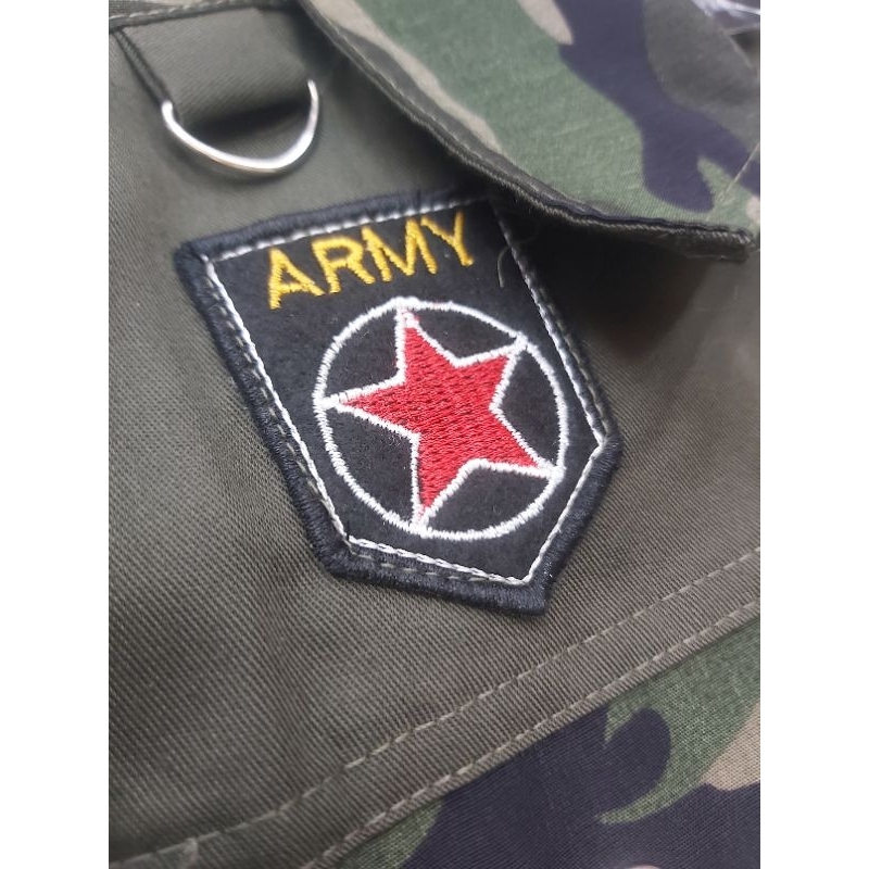 Setelan Anak KOSTUM Rompi TENTARA lengkap dgn TOPI