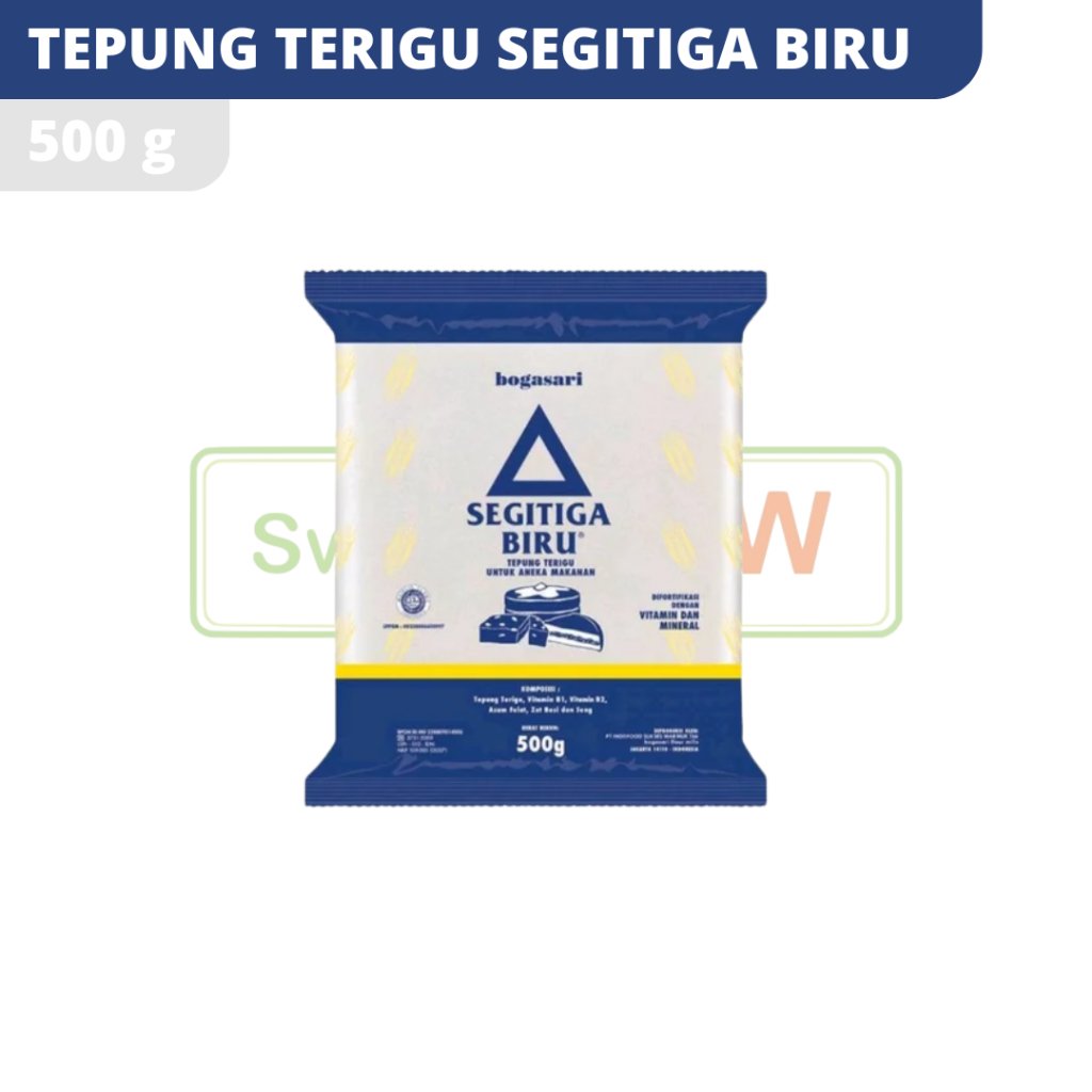 

TEPUNG TERIGU SEGITIGA BIRU 500g