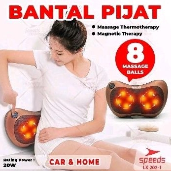 Bantal Pijat Elektrik 8 in 1