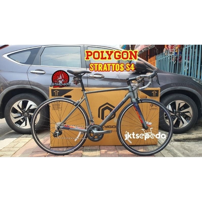Sepeda Balap Roadbike Polygon Strattos S4