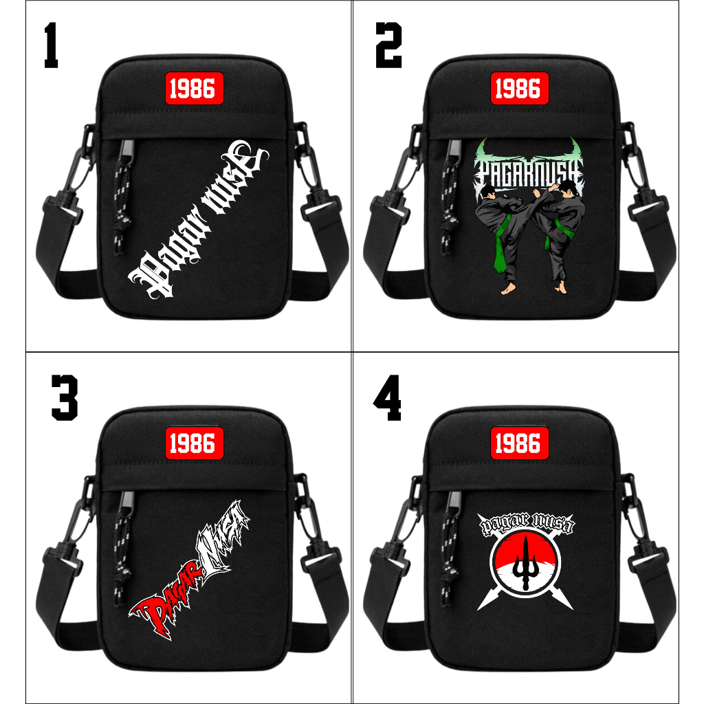 Tas selempang pagar nusa pria wanita slingbag