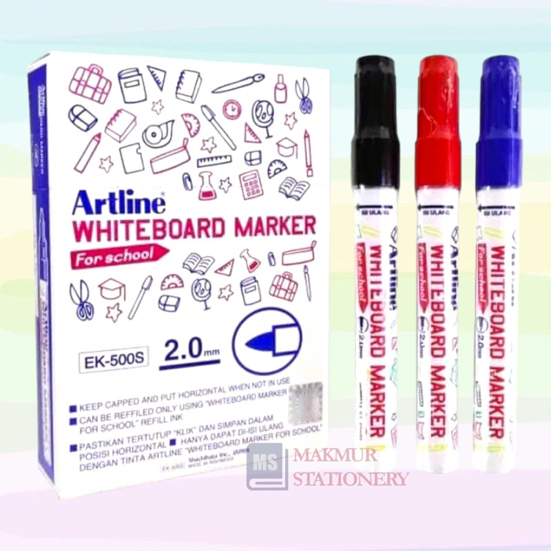 

Spidol White Board / Spidol Papan Tulis Artline 70 EK 500S