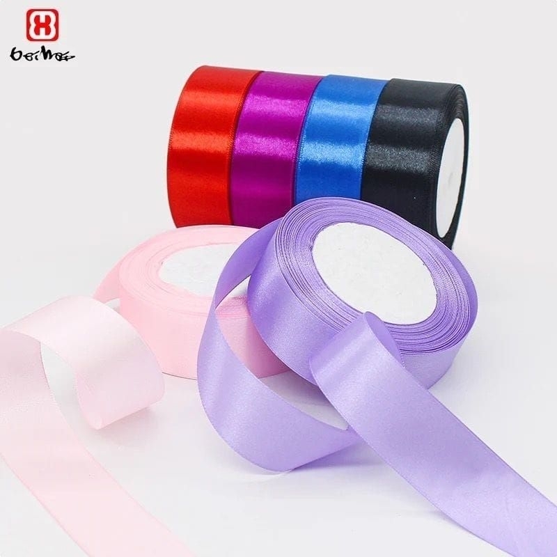 

PITA SATIN 1 INCH Lebar 2,5 cm. 1 ROLL 20-25 YARD