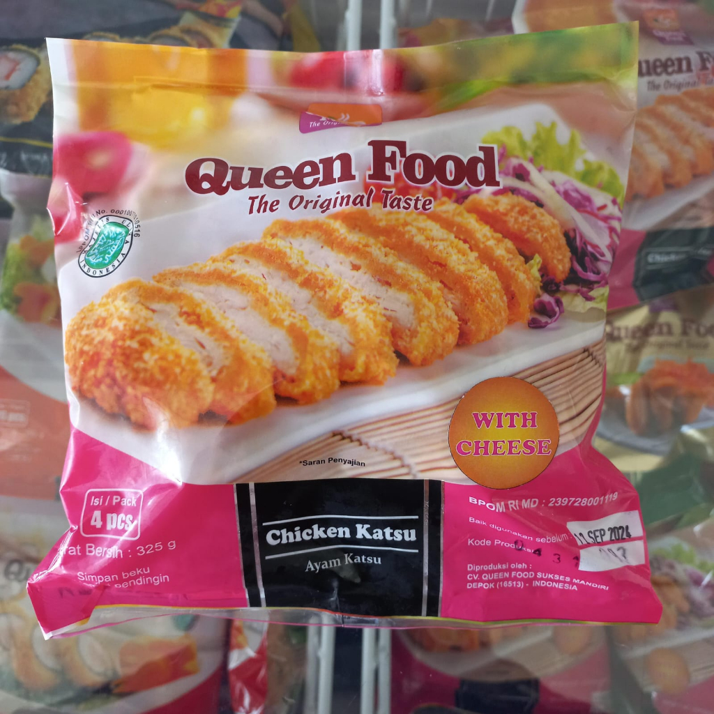 

Queen Food Chicken Katsu Cheese 325gr