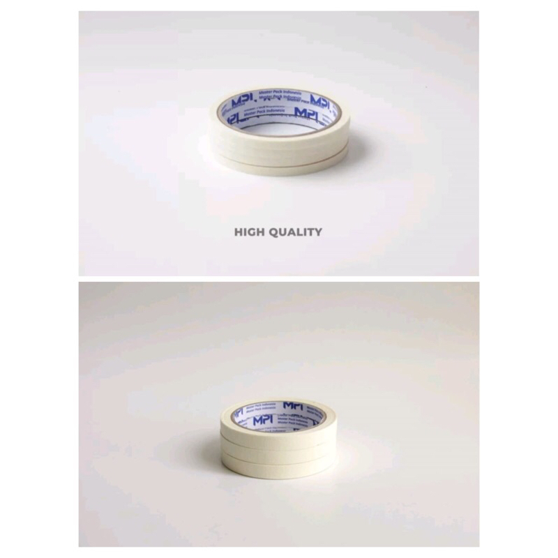 

Lakban Kertas MPI 6mm x 12m, 12mm x 21m Masking Tape Isolasi ( 6 mm x 12 m 12 mm x 21 m )