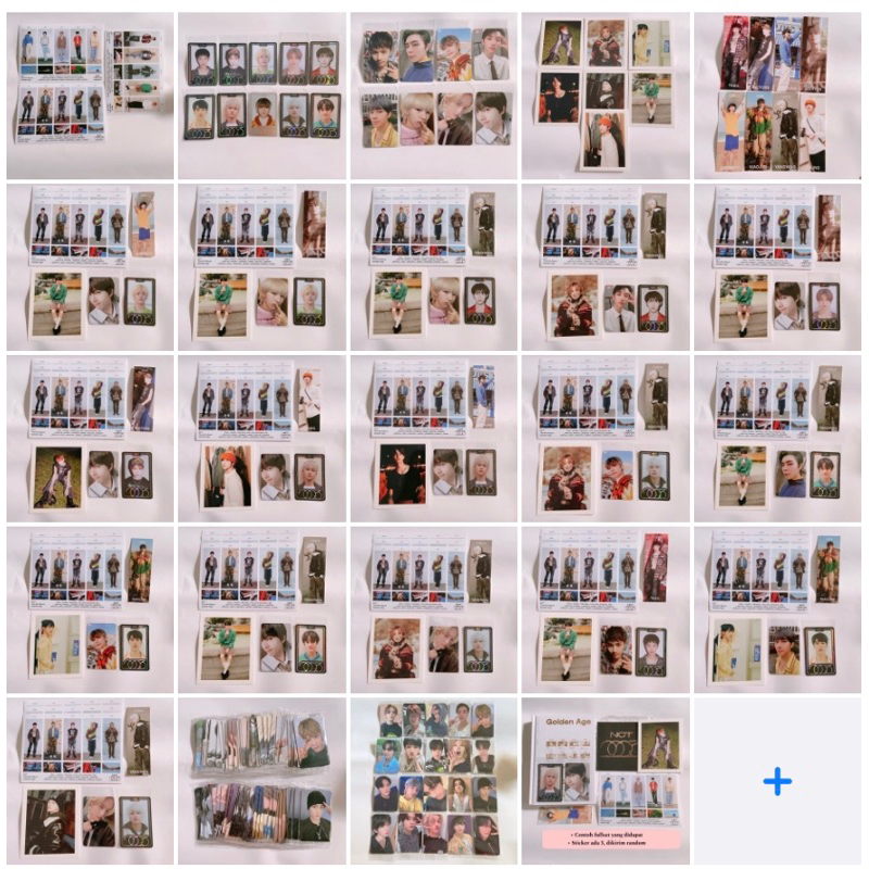 J&T ONLY BACA DESKRIPSI UNSEALED FULLSET & ALBUM NCT 2023 GOLDEN AGE ARCHIVING VERSION photobook FIR