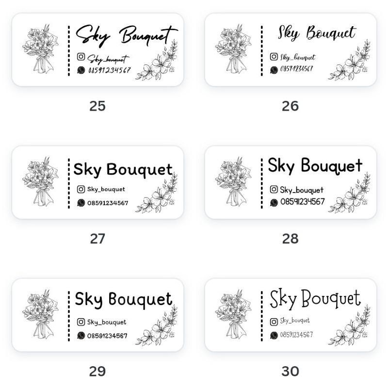 

Stiker Buket Stiker Produk Stiker Jualan