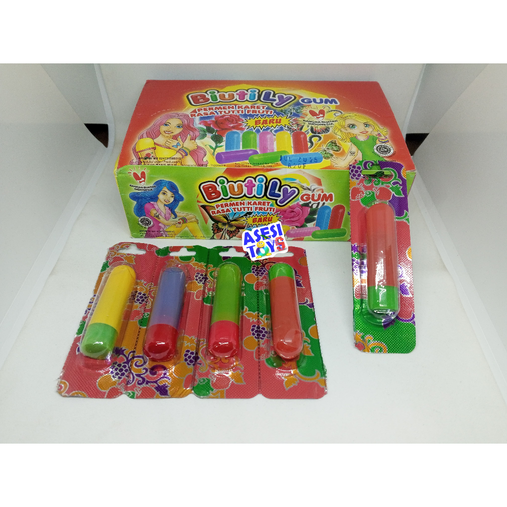 

permen anak warung rasa beauty gum 24pcs