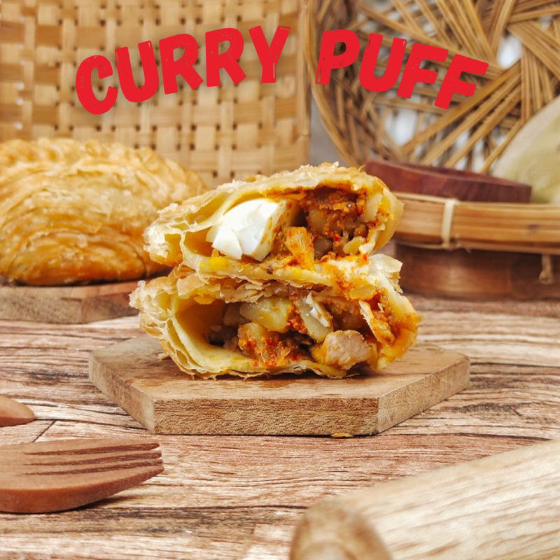 

Chicken Curry Puff Homemade isi 6pcs / 10pcs