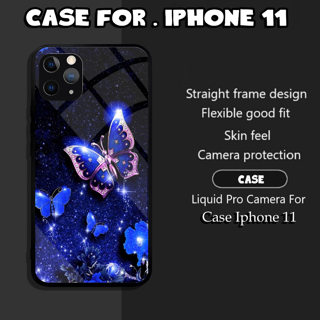 Case Iphone 11 Terbaru Motif [BUTERFLY] Terlaris Casing Iphone 11 Softcase Iphone 11 Softcase Glosy 