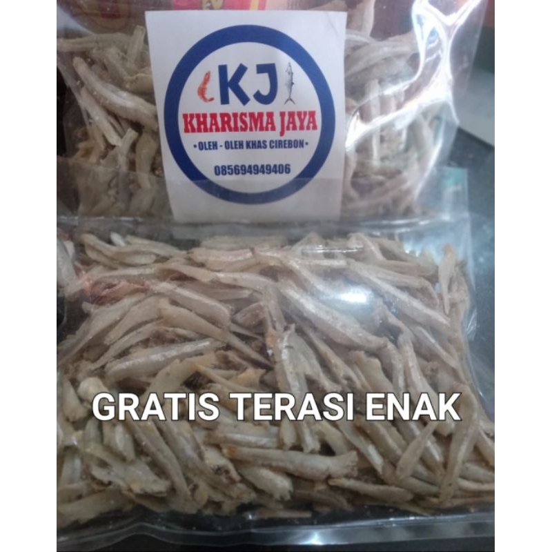 

Teri SUPER tanpa kepala 250gr ENAK GRATIS terasi khas Cirebon