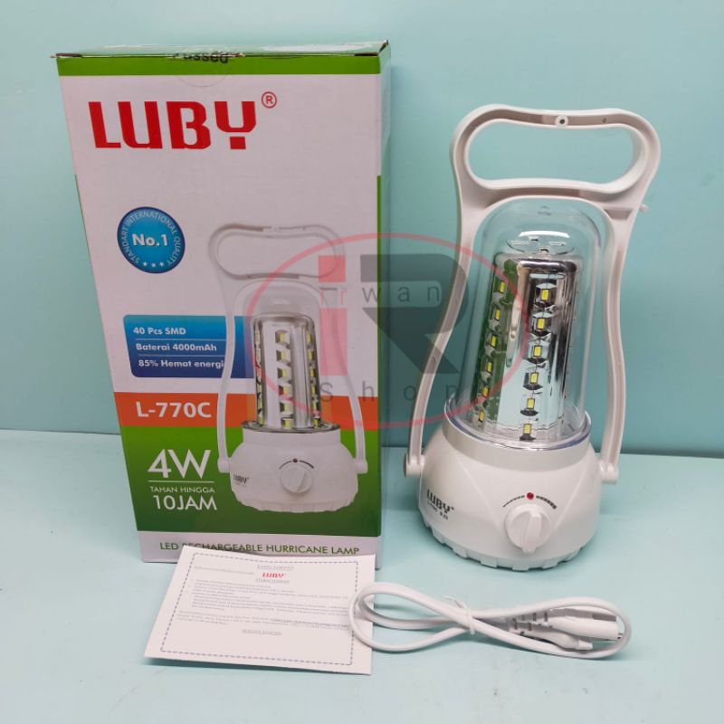 Lampu Emergency Luby 770 40 Led / Lampu Emergency Petro Luby 770C