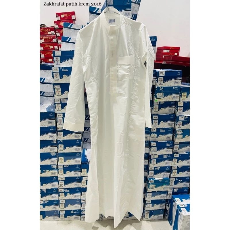 gamis jubah zakhrafat impor saudi