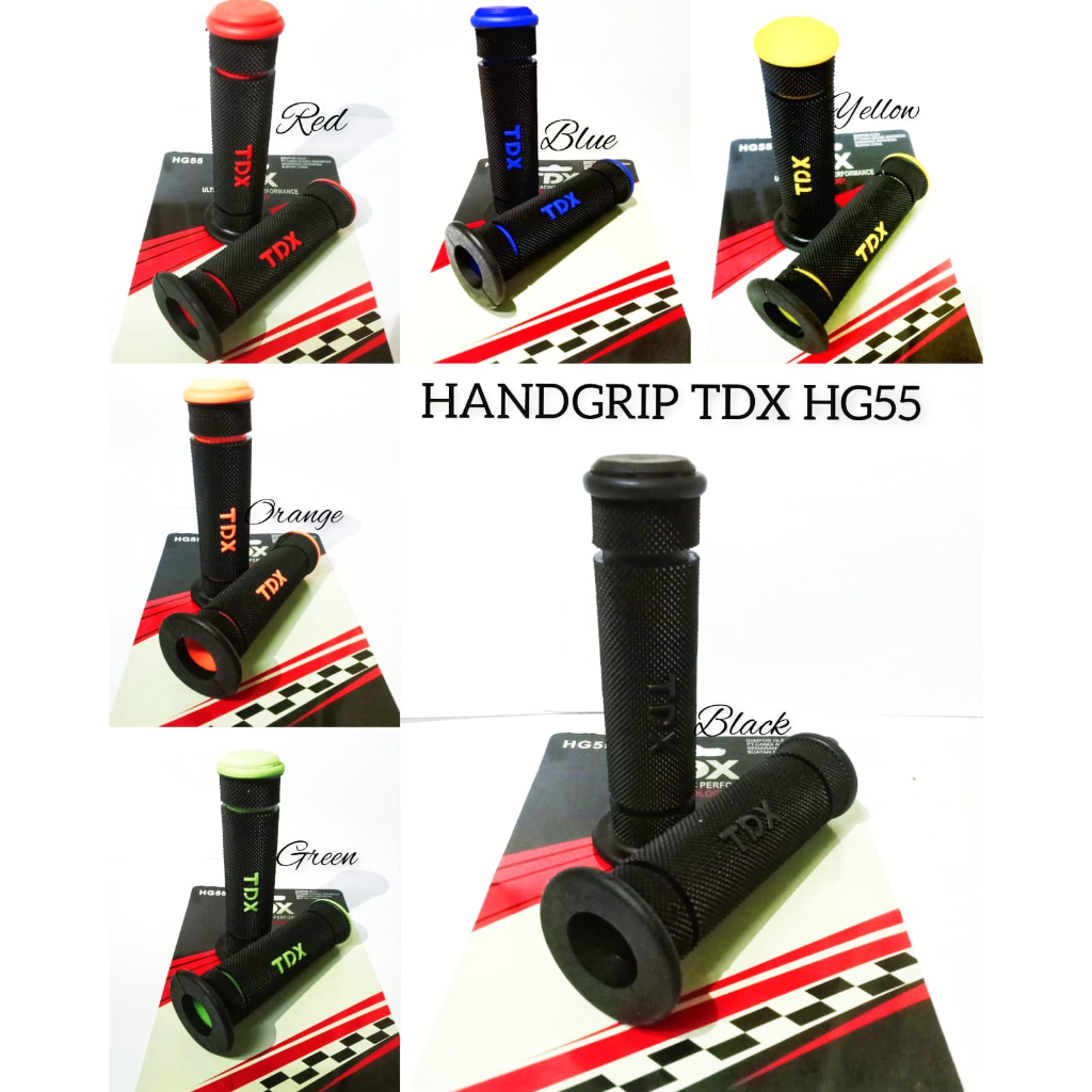 Handgrip Variasi Tdx Super Empuk Handfat Grip Tdx Model Garis Karet Empuk Universal Semua Motor Mio 