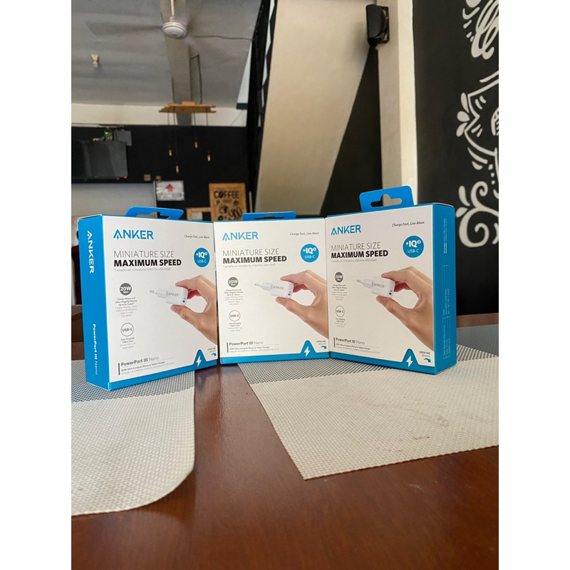 Adaptor anker 20 watt New