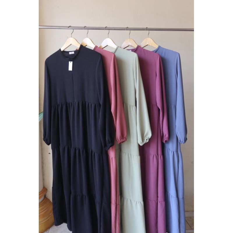Dress rempel 3 susun