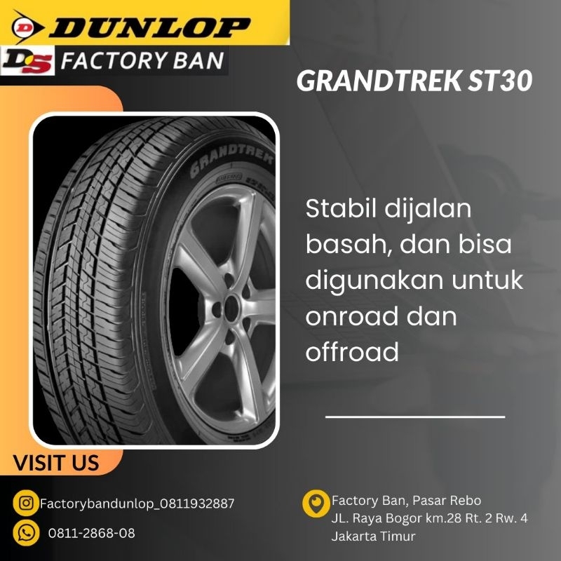 Ban Dunlop 225/65 R17 Grandtrek ST30