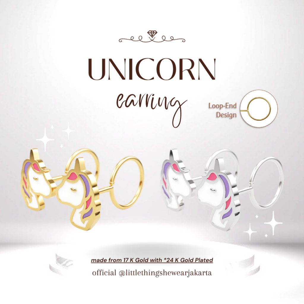 Littlethingshewear Jakarta Official Unicorn Loop End Comeback Tropicala 0.66 Gram