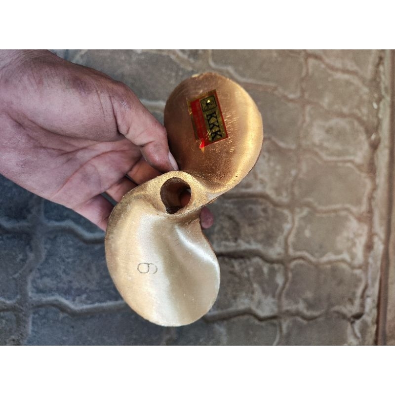 Baling kuningan D2X6 as¾ (as19mm) untuk as ketinting 5pk 6pk 6,5pk 7pk