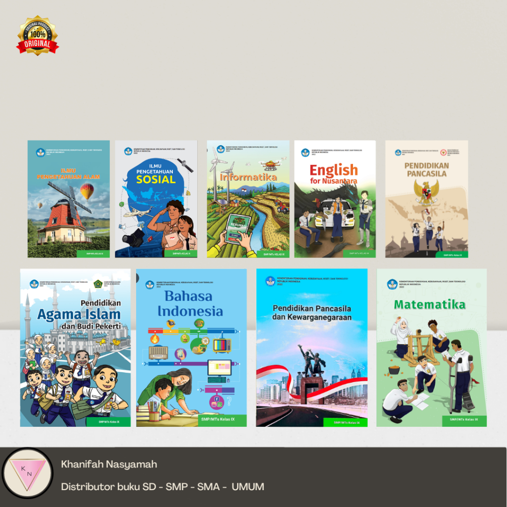 KHANIFAH - BUKU KURIKULUM MERDEKA SMP KELAS IX | KELAS 9 (KURIKULUM MERDEKA / KURIKULUM PENGGERAK) R