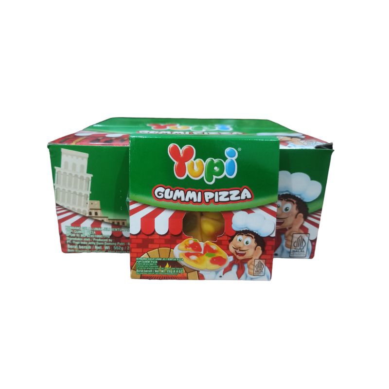 

Yupi Gummi Pizza 23gr