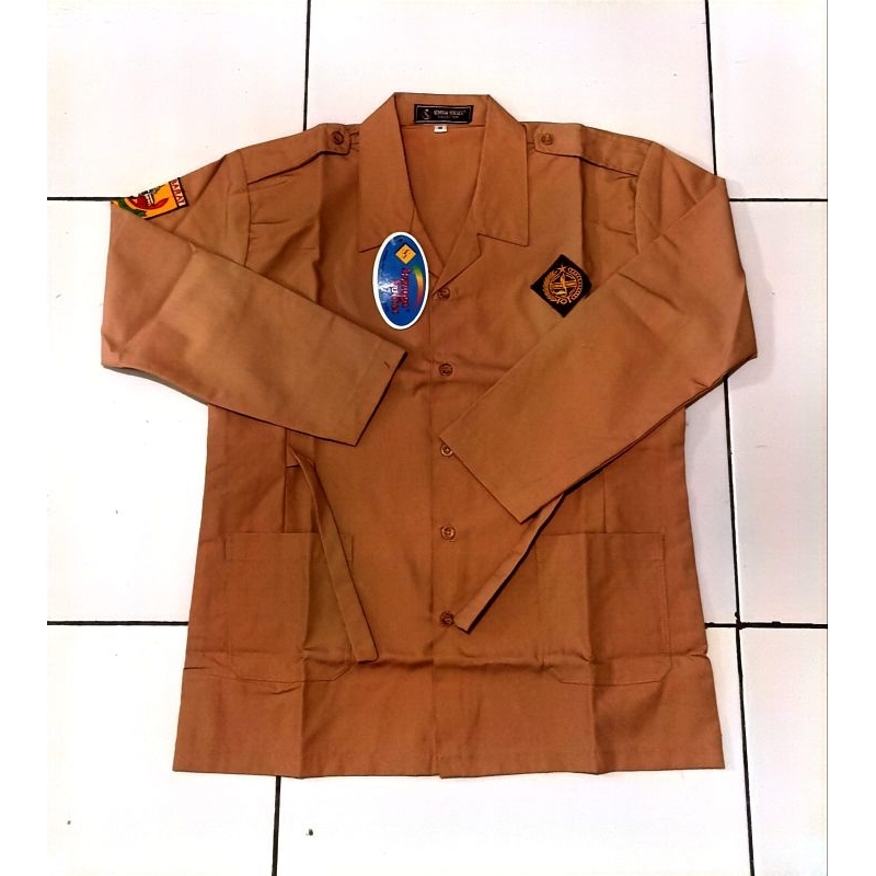 Baju Pramuka Tali anak cewek SD/MI dan anak SMP