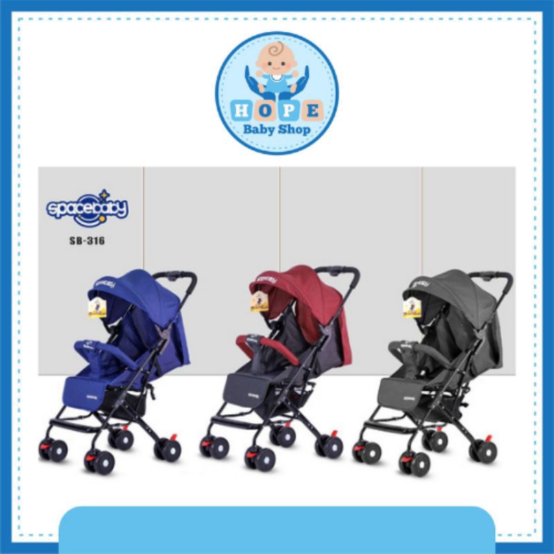 STROLLER BABY SPACE BABY SB 316 ( CABIN SIZE )